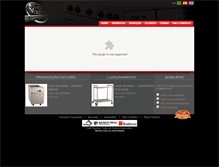 Tablet Screenshot of mfcozinhas.com.br